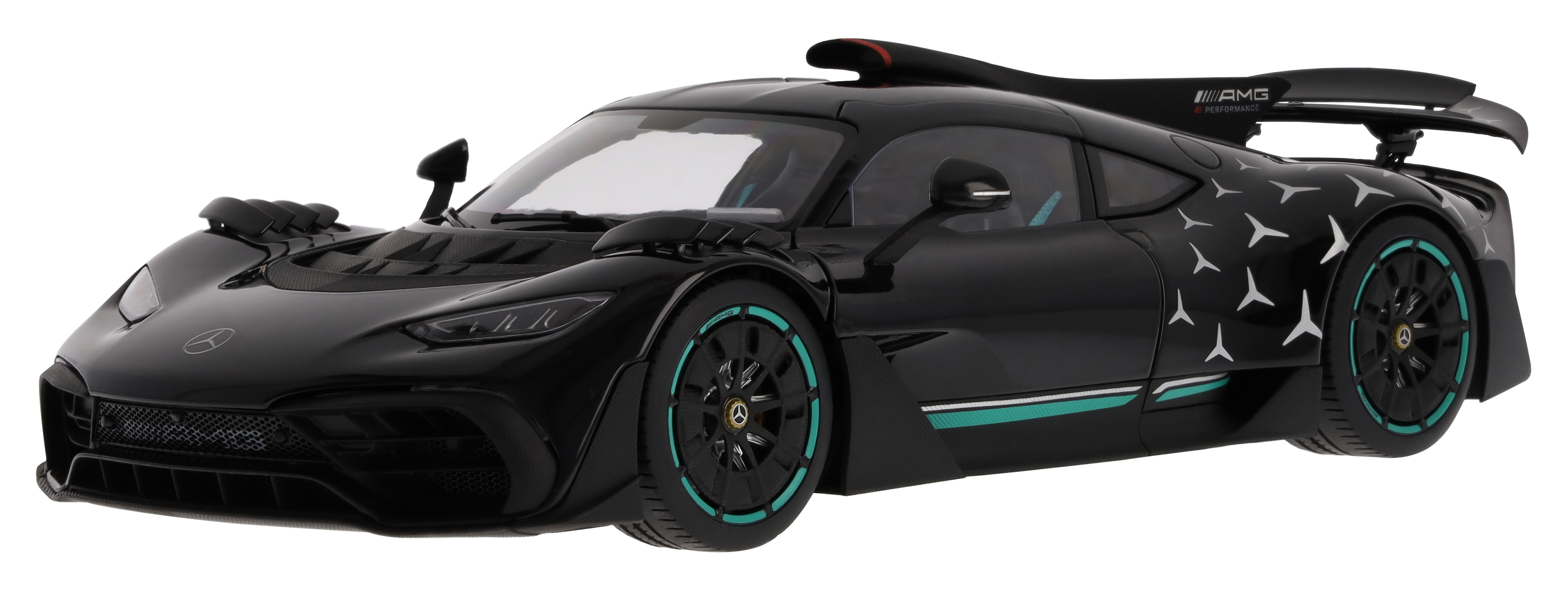 梅赛德斯-AMG ONE, C298 - 曜岩黑色, NZG, 1:18