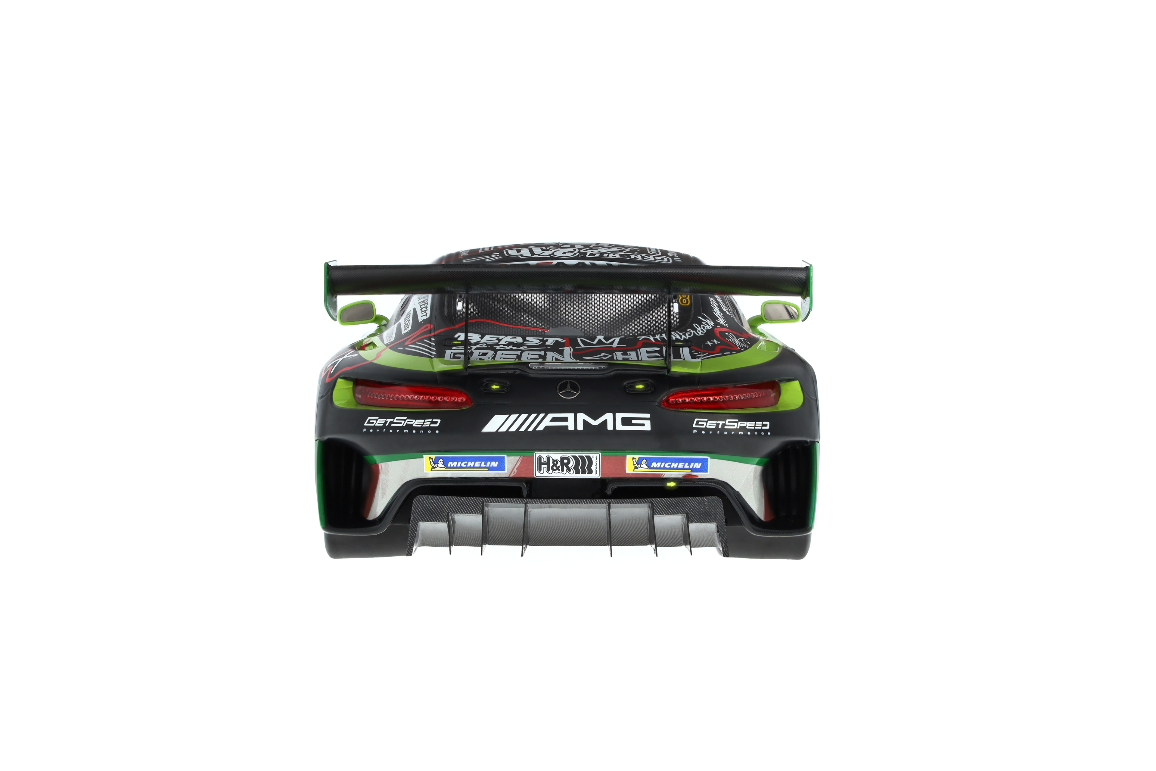 梅赛德斯-AMG GT3, ADAC RAVENOL 24h Nürburgring 2024, C190 - 哑光浅绿色, Minimax, 1:18