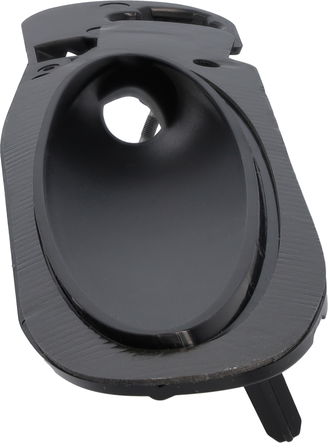 Holder, for lighting with Mercedes-Benz Pattern - Plastic, black