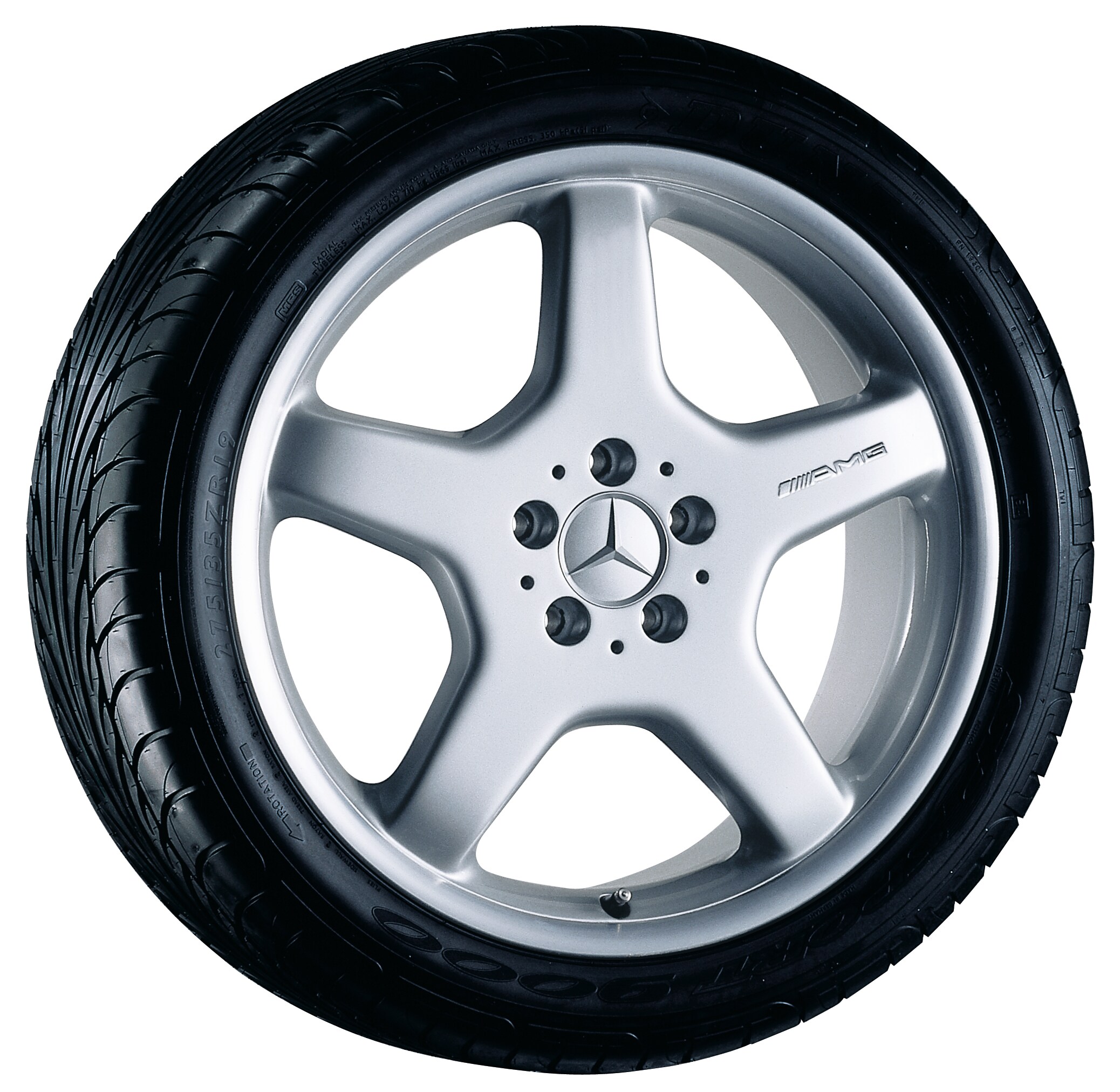 AMG 5 辐车轮, 48.3 cm（19 英寸）