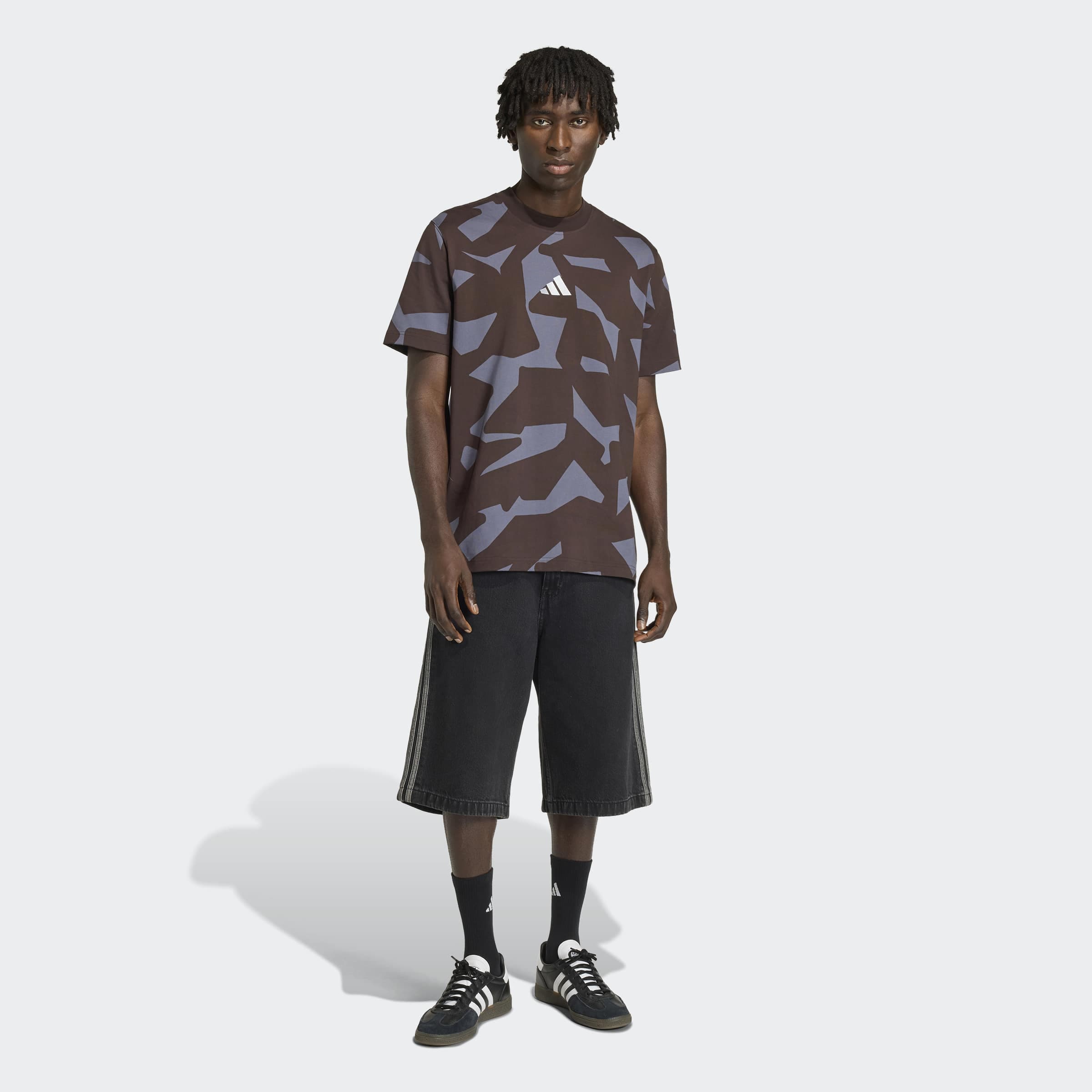 AMG T-Shirt Unisex - dunkelbraun, M